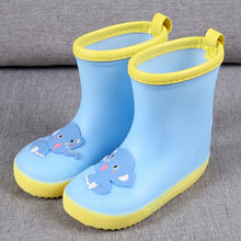 Carregar imagem no visualizador da galeria, KushyShoo Classic Children&#39;s Shoes PVC Rubber Kids Baby Cartoon Shoes Water Shoes Waterproof Rain Boots Toddler Girl Rainboots
