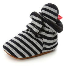 Carregar imagem no visualizador da galeria, Newborn Baby Socks Shoes Boy Girl Star Toddler First Walkers Booties Cotton Comfort Soft Anti-slip Warm Infant Crib Shoes
