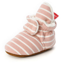 Carregar imagem no visualizador da galeria, Newborn Baby Socks Shoes Boy Girl Star Toddler First Walkers Booties Cotton Comfort Soft Anti-slip Warm Infant Crib Shoes
