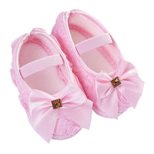 Carregar imagem no visualizador da galeria, LONSANT Toddler Kid Baby Girl Rose Bowknot Elastic Band Newborn Walking Shoes E1120
