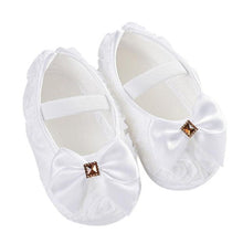 Carregar imagem no visualizador da galeria, LONSANT Toddler Kid Baby Girl Rose Bowknot Elastic Band Newborn Walking Shoes E1120
