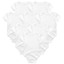 Cargar imagen en el visor de la galería, Baby Clothes 8Pcs/lots Unisex Newborn Boy&amp;Girl Rompers roupas de bebes Cotton Baby Toddler Jumpsuits Short Sleeve Baby Clothing
