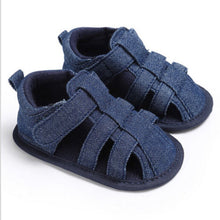 Carregar imagem no visualizador da galeria, Kids Newborn Baby Boys Fashion Summer Soft Crib Shoes First Walker Anti Slip Sandals Shoe
