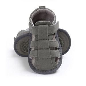 Kids Newborn Baby Boys Fashion Summer Soft Crib Shoes First Walker Anti Slip Sandals Shoe