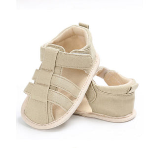 Kids Newborn Baby Boys Fashion Summer Soft Crib Shoes First Walker Anti Slip Sandals Shoe