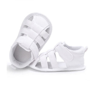 Kids Newborn Baby Boys Fashion Summer Soft Crib Shoes First Walker Anti Slip Sandals Shoe