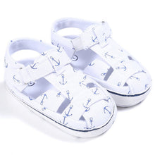 Carregar imagem no visualizador da galeria, Kids Newborn Baby Boys Fashion Summer Soft Crib Shoes First Walker Anti Slip Sandals Shoe
