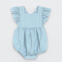 Carregar imagem no visualizador da galeria, Summer Baby Girls Rompers Ruffles Princess Baby Clothing Bebe Roupas Newborn Baby Clothes Infant Overalls Clothing Baby Outfit
