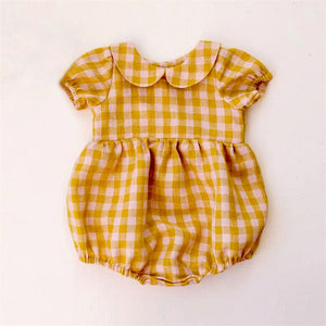 Summer Baby Girls Rompers Ruffles Princess Baby Clothing Bebe Roupas Newborn Baby Clothes Infant Overalls Clothing Baby Outfit