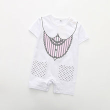 将图片加载到图库查看器，Baby Rompers Summer Style Powered Baby Boy Girl Clothing Newborn Infant giraffe Short Sleeve Clothes 3-6-9-12-18 Months
