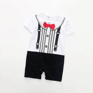 Baby Rompers Summer Style Powered Baby Boy Girl Clothing Newborn Infant giraffe Short Sleeve Clothes 3-6-9-12-18 Months