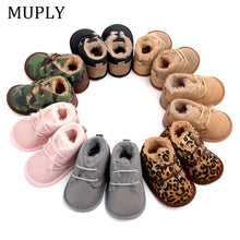 Cargar imagen en el visor de la galería, 2020 Baby Girls Boys Winter Keep Warm Shoes First Walkers Sneakers Kids Crib Infant Toddler Footwear Boots Newborns Prewalkers
