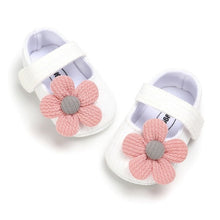 Cargar imagen en el visor de la galería, Baby Shoes Girls Boy First Walkers Newborn Slippers Baby Girl Crib Shoes Footwear Prewalker 0-18M
