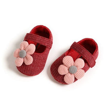 Cargar imagen en el visor de la galería, Baby Shoes Girls Boy First Walkers Newborn Slippers Baby Girl Crib Shoes Footwear Prewalker 0-18M
