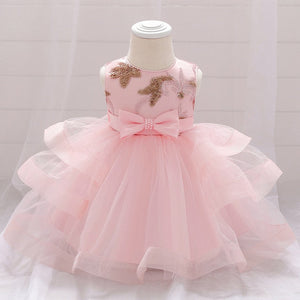 Summer Dress for Girl Baby Christening Gown First 1st Birthday Dress Party Girl Baby Clothing Toddler Clothes Infant Vestidos