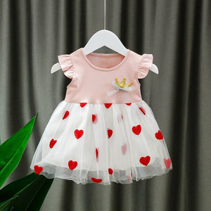 Newborn Baby Girl Dress for Girl 1 Year Birthday Dress 2019 New Fashion Cute Princess Baby Dress Infant Clothing Toddler Dresses