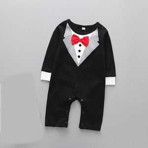 2020 Infant Clothes Autumn NewBorn Baby Rompers letter M Clothing Costumes Cartoon Funny Kids Jumpsuit New Born Boys Clothes