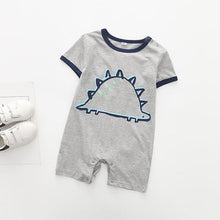 将图片加载到图库查看器，Baby Rompers Summer Style Powered Baby Boy Girl Clothing Newborn Infant giraffe Short Sleeve Clothes 3-6-9-12-18 Months
