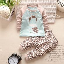 Cargar imagen en el visor de la galería, Baby Boys Clothes 2pcs Newborn Baby Girls Cartoon Clothing Autumn Winter Cartoon Cotton Shirt Baby Boy Clothes Set Long-Sleeved
