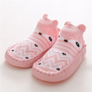 2020 New born Baby Socks With Rubber Soles Infant Baby Girls Boys Shoes Spring Autumn Baby Floor Socks Anti Slip Soft Sole Sock