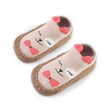 Cargar imagen en el visor de la galería, 2020 New born Baby Socks With Rubber Soles Infant Baby Girls Boys Shoes Spring Autumn Baby Floor Socks Anti Slip Soft Sole Sock
