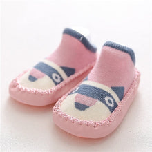 Cargar imagen en el visor de la galería, 2020 New born Baby Socks With Rubber Soles Infant Baby Girls Boys Shoes Spring Autumn Baby Floor Socks Anti Slip Soft Sole Sock
