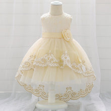 Carregar imagem no visualizador da galeria, Summer Dress for Girl Baby Christening Gown First 1st Birthday Dress Party Girl Baby Clothing Toddler Clothes Infant Vestidos
