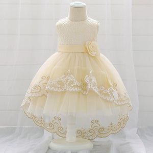 Summer Dress for Girl Baby Christening Gown First 1st Birthday Dress Party Girl Baby Clothing Toddler Clothes Infant Vestidos