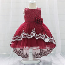 Carregar imagem no visualizador da galeria, Summer Dress for Girl Baby Christening Gown First 1st Birthday Dress Party Girl Baby Clothing Toddler Clothes Infant Vestidos
