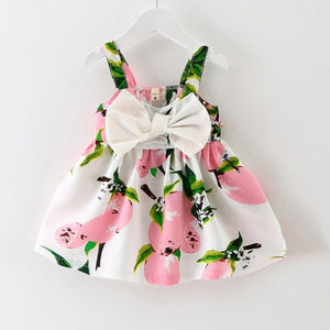 2018 New Summer Dress Children's Clothing Girls Denim Stitching Baby Girl Dresses Party Wedding Children's Mesh Princess Dress