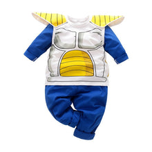 Carregar imagem no visualizador da galeria, YiErYing High Quality Baby Clothing Baby Cartoon rompers Dragon Ball Style Long Sleeve Baby Jumpsuits Baby Boy Girl Clothes
