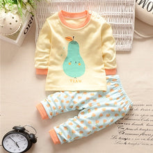 Cargar imagen en el visor de la galería, Autumn Winter 2020 Baby Boy Girls Clothes Cotton Girl Clothing Sets Cartoon Long-sleeved T-shirt+Pants Infant Clothes 2pcs Suit
