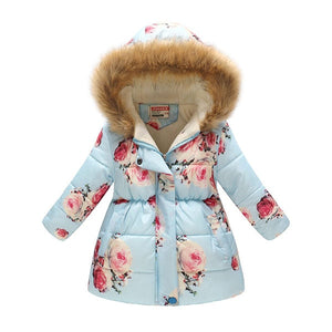 Kids Girls Jacket 2020 Autumn Winter Jacket For Girls Coat Baby Warm Hooded Outerwear Coat Girls Clothing Children Down Parkas