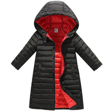 Carregar imagem no visualizador da galeria, Kids Girls Jacket 2020 Autumn Winter Jacket For Girls Coat Baby Warm Hooded Outerwear Coat Girls Clothing Children Down Parkas
