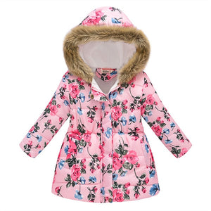 Kids Girls Jacket 2020 Autumn Winter Jacket For Girls Coat Baby Warm Hooded Outerwear Coat Girls Clothing Children Down Parkas