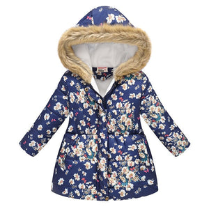 Kids Girls Jacket 2020 Autumn Winter Jacket For Girls Coat Baby Warm Hooded Outerwear Coat Girls Clothing Children Down Parkas