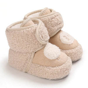 Baby Winter Warm First Walkers Cotton Baby Shoes Cute Infant Baby boys girls shoes soft sole indoor shoes for 0-18M