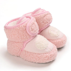 Baby Winter Warm First Walkers Cotton Baby Shoes Cute Infant Baby boys girls shoes soft sole indoor shoes for 0-18M