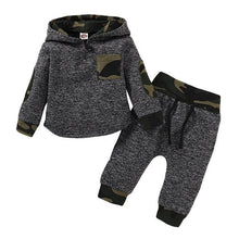 Carregar imagem no visualizador da galeria, LZH Newborn Baby Clothes 2020 Autumn Winter Baby Boys Clothes Hoodies+Pant 2pcs Outfit Suit Costume Infant Clothing For Baby Set
