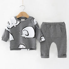 Carregar imagem no visualizador da galeria, LZH Newborn Baby Girls Clothes 2020 Autumn Winter Baby Boys Clothes Set 2pcs Kids Outfits Infant Clothing For Baby Costume Suit
