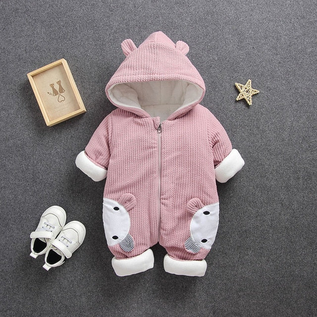 Autumn Winter Newborn Baby Clothes Rompers For Baby Girls Boys Jumpsuit Children Overalls For Baby Kids Costume Infant Clothing