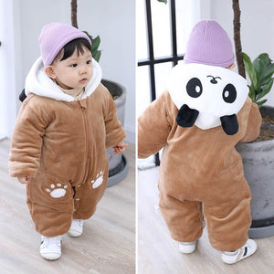 Autumn Winter Newborn Baby Clothes Rompers For Baby Girls Boys Jumpsuit Children Overalls For Baby Kids Costume Infant Clothing