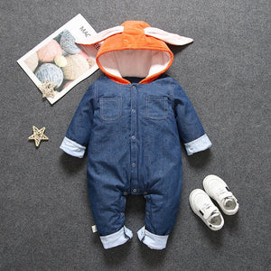 Autumn Winter Newborn Baby Clothes Rompers For Baby Girls Boys Jumpsuit Children Overalls For Baby Kids Costume Infant Clothing