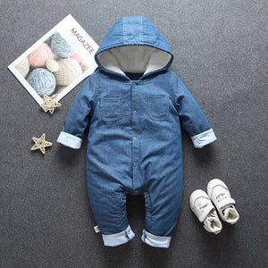 Autumn Winter Newborn Baby Clothes Rompers For Baby Girls Boys Jumpsuit Children Overalls For Baby Kids Costume Infant Clothing