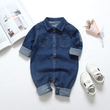 Cargar imagen en el visor de la galería, Autumn Winter Newborn Baby Clothes Rompers For Baby Girls Boys Jumpsuit Children Overalls For Baby Kids Costume Infant Clothing
