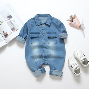 Autumn Winter Newborn Baby Clothes Rompers For Baby Girls Boys Jumpsuit Children Overalls For Baby Kids Costume Infant Clothing