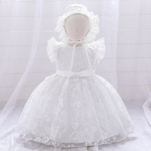 Carregar imagem no visualizador da galeria, Summer Dress for Girl Baby Christening Gown First 1st Birthday Dress Party Girl Baby Clothing Toddler Clothes Infant Vestidos
