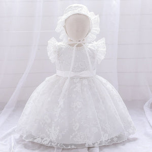 Summer Dress for Girl Baby Christening Gown First 1st Birthday Dress Party Girl Baby Clothing Toddler Clothes Infant Vestidos