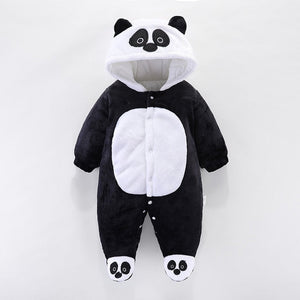 Baby clothing Boy girls Clothes Cotton Newborn toddler rompers cute Infant bear new born winter Hoodie romper   0-18M