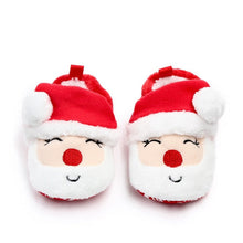 Cargar imagen en el visor de la galería, 2020 New Christmas Baby Shoes Baby Boys Girls Winter Warm Santa Claus First Walkers Cute Xmas Baby Boots DS9
